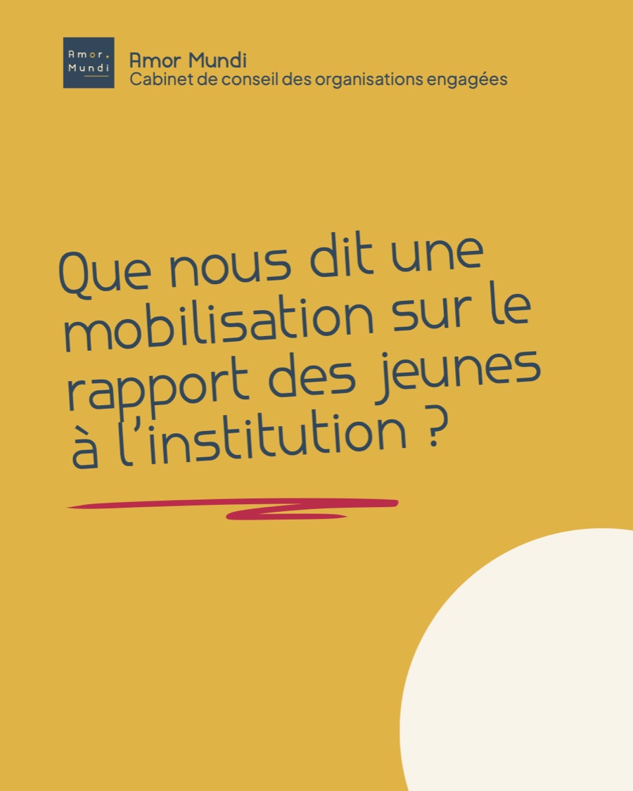 Que nous dit une mobilisation sur le rapport des jeunes à l'institution ?