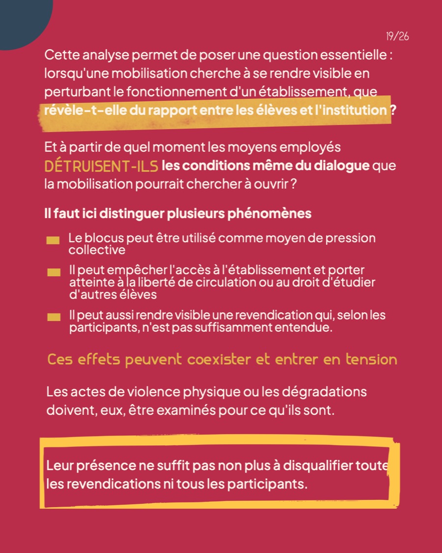 À partir de quel moment les moyens employés détruisent-ils les conditions du dialogue ?