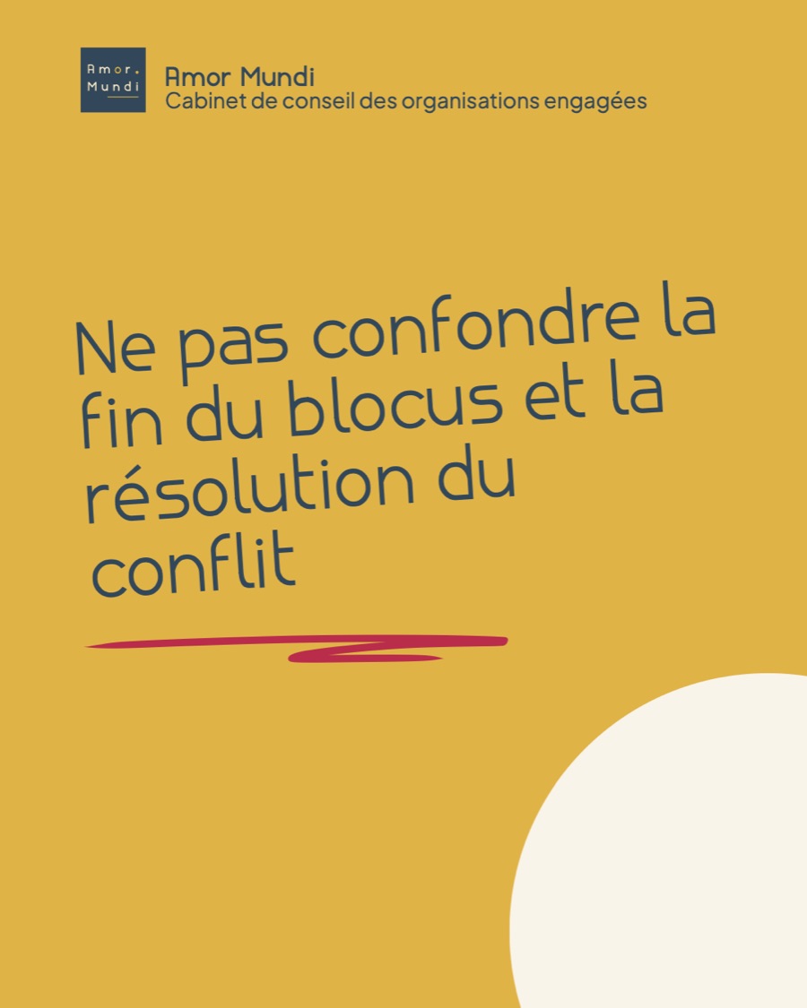 Ne pas confondre la fin du blocus et la résolution du conflit